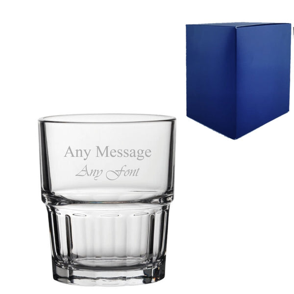 Buy Engraved Next Stacking Hiball 7oz/207ml Glass, Any Message from www.giftsfinder.co.uk