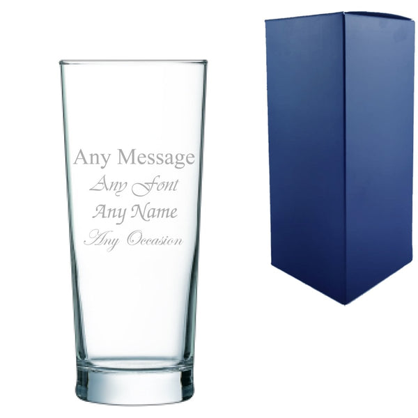 Buy Engraved Primeur Beer 10oz/285ml Glass, Any Message, Any Occasion from www.giftsfinder.co.uk