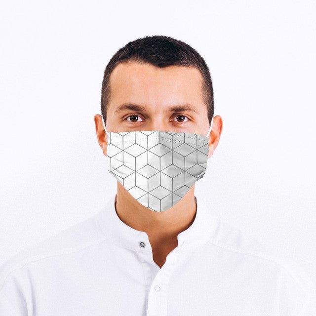 Geometric Pattern Face Mask
