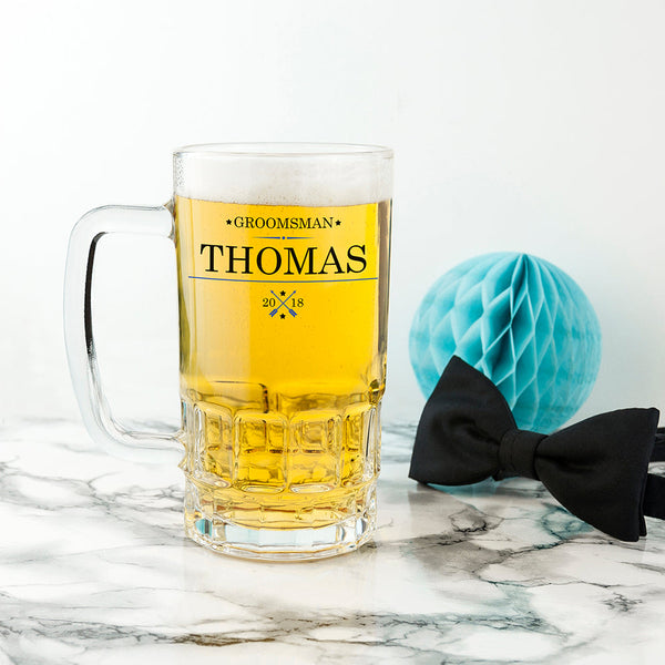 Personalised Ornamental Wedding Tankard