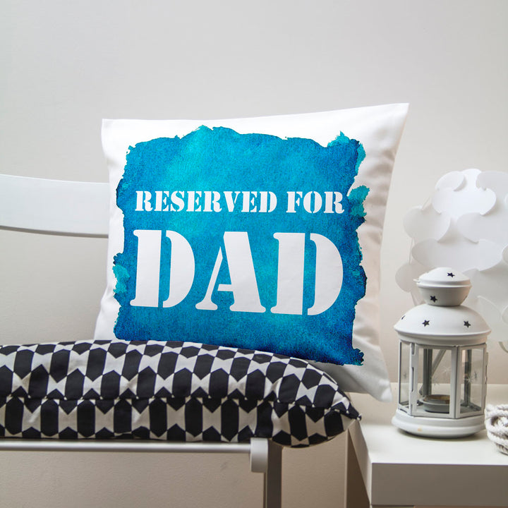 Reserved For... Watercolour Cushion Cover in gift category 