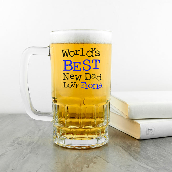 World's Best New Dad Tankard in gift category 