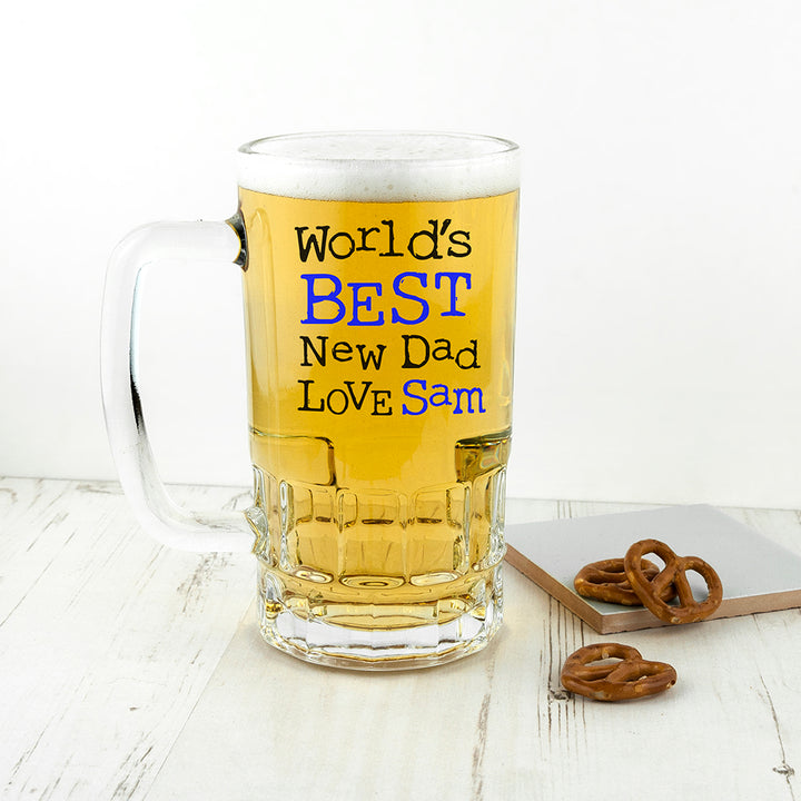 World's Best New Dad Tankard in gift category 