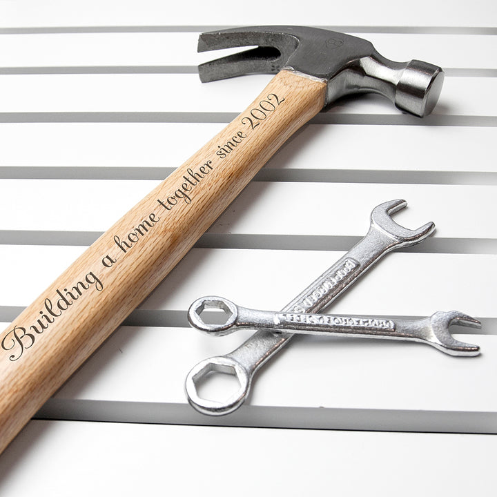 Personalised Wooden Hammer in gift category 