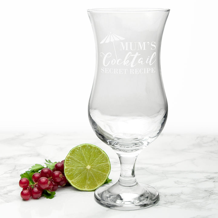 Personalised Happy Hour Cocktail Glass in gift category 