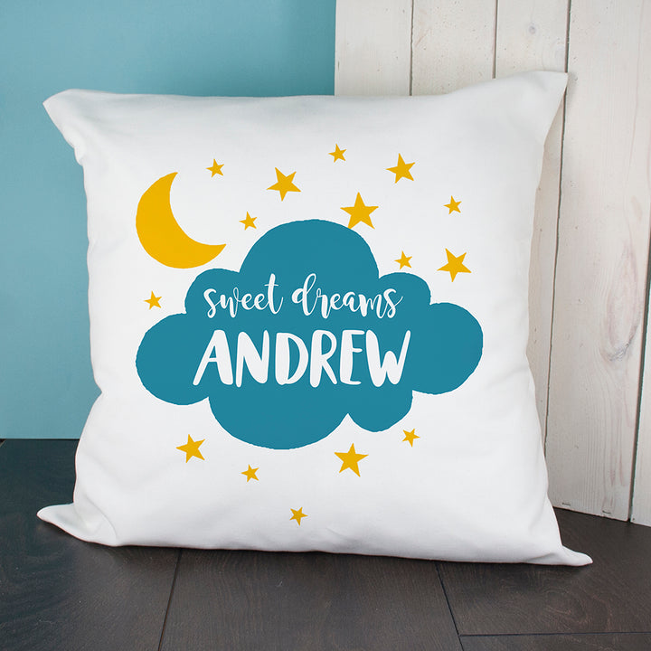 Personalised Sweet Dreams Cushion Cover