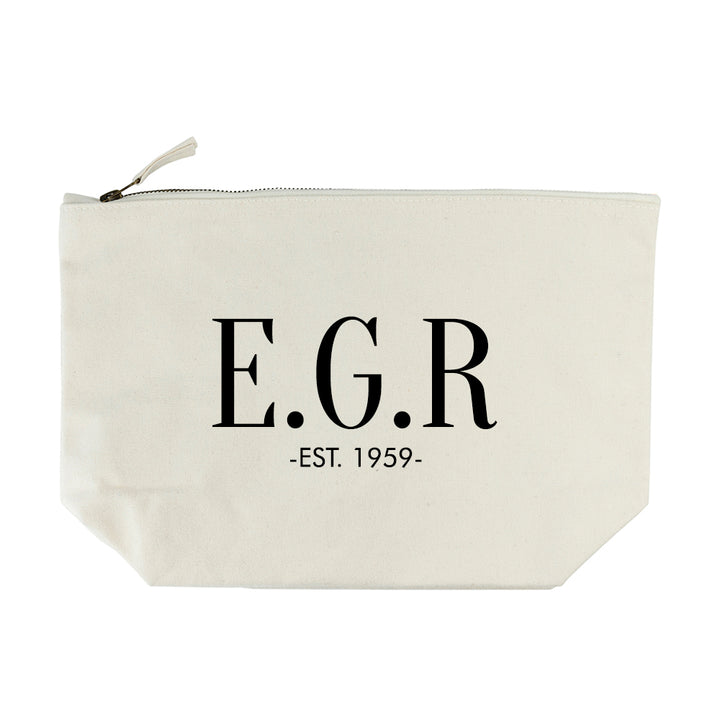 Buy Personalised Men's Wash Bag in Cream available now at www.giftsfinder.co.uk