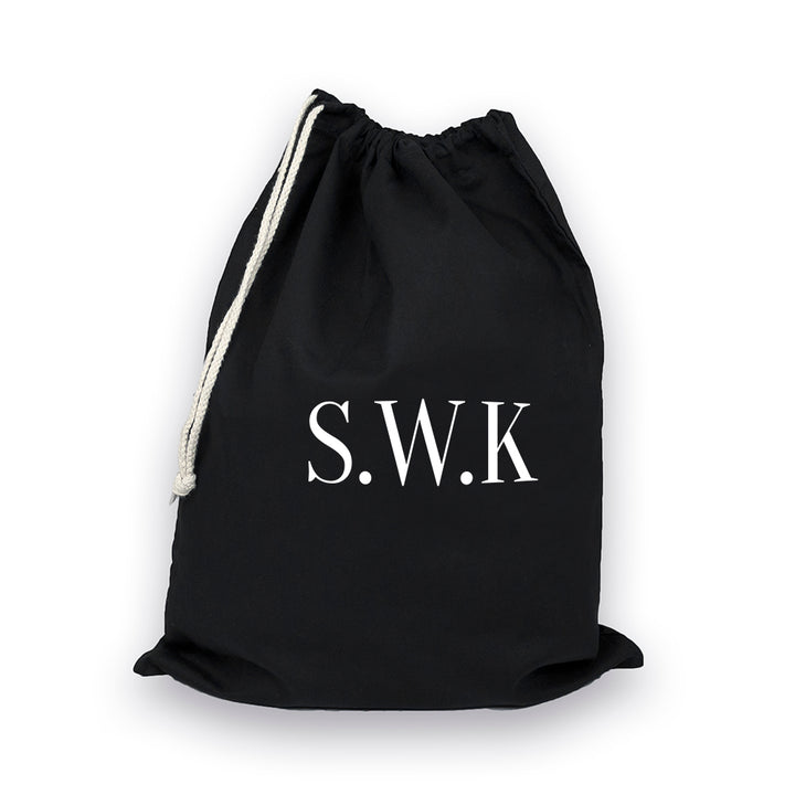 Personalised Black Boot Bag in gift category 