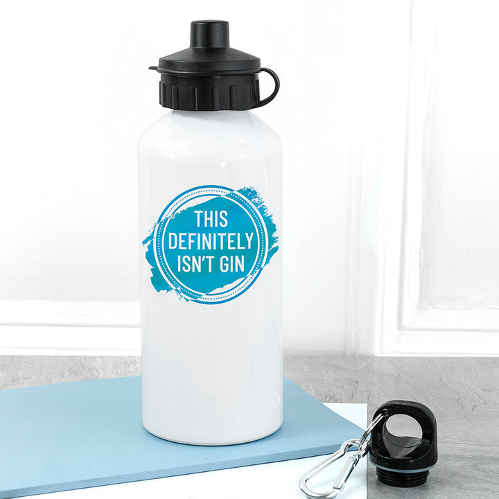 Personalised White Water Bottle in gift category 