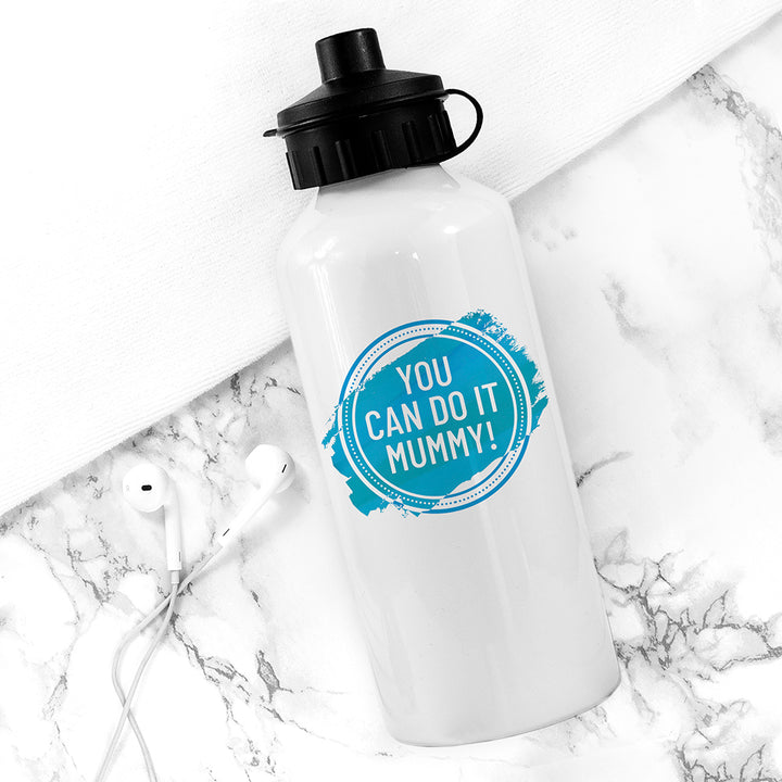 Personalised White Water Bottle in gift category 