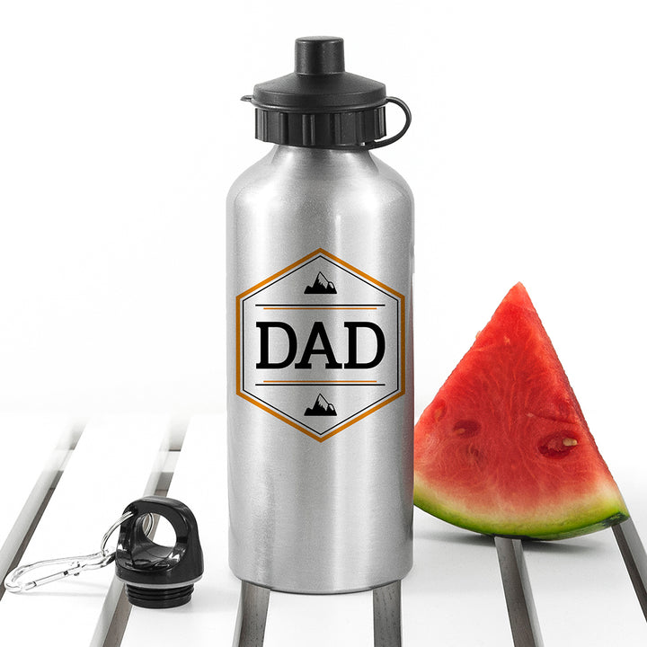 Buy Personalised Iconic Pursuits Silver Water Bottle available now at www.giftsfinder.co.uk