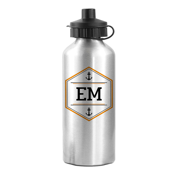 Buy Personalised Iconic Pursuits Silver Water Bottle available now at www.giftsfinder.co.uk