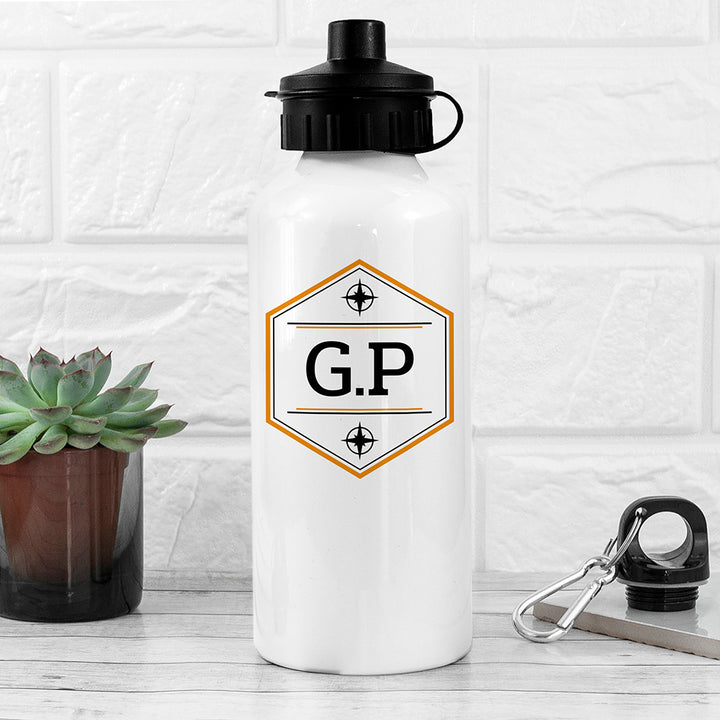 Buy Personalised Iconic Pursuits White Water Bottle available now at www.giftsfinder.co.uk