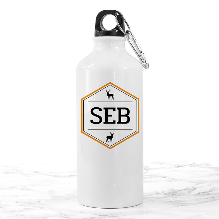 Buy Personalised Iconic Pursuits White Water Bottle available now at www.giftsfinder.co.uk