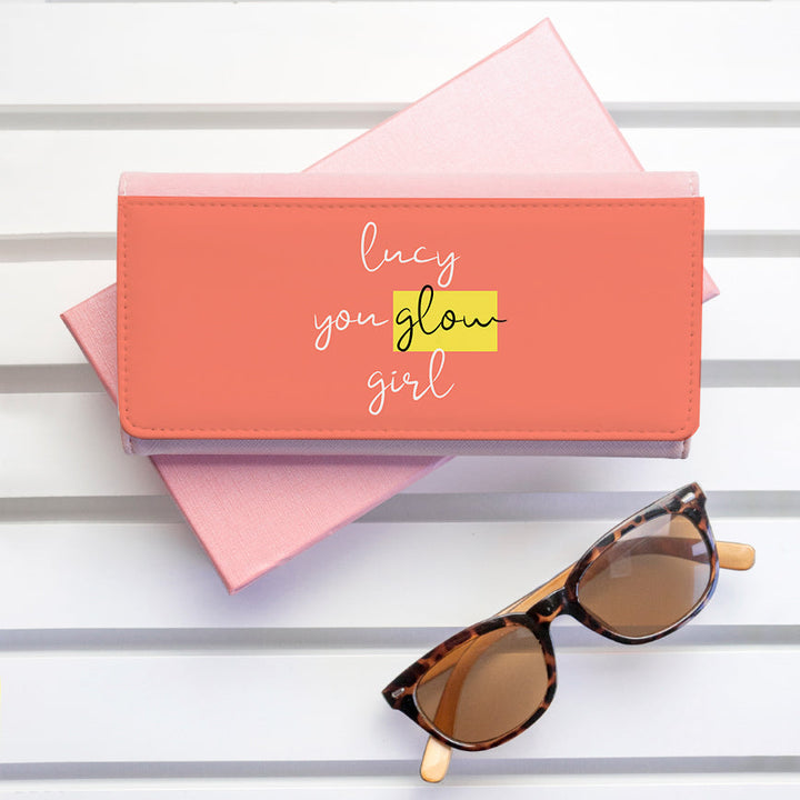 You Glow Girl Pink Wallet in gift category Personalised Wallets