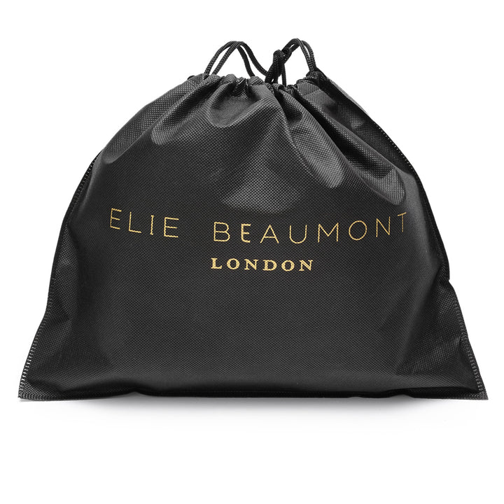 Buy Personalised Elie Beaumont Tan Handbag with Knitted Diamond Strap available now at www.giftsfinder.co.uk