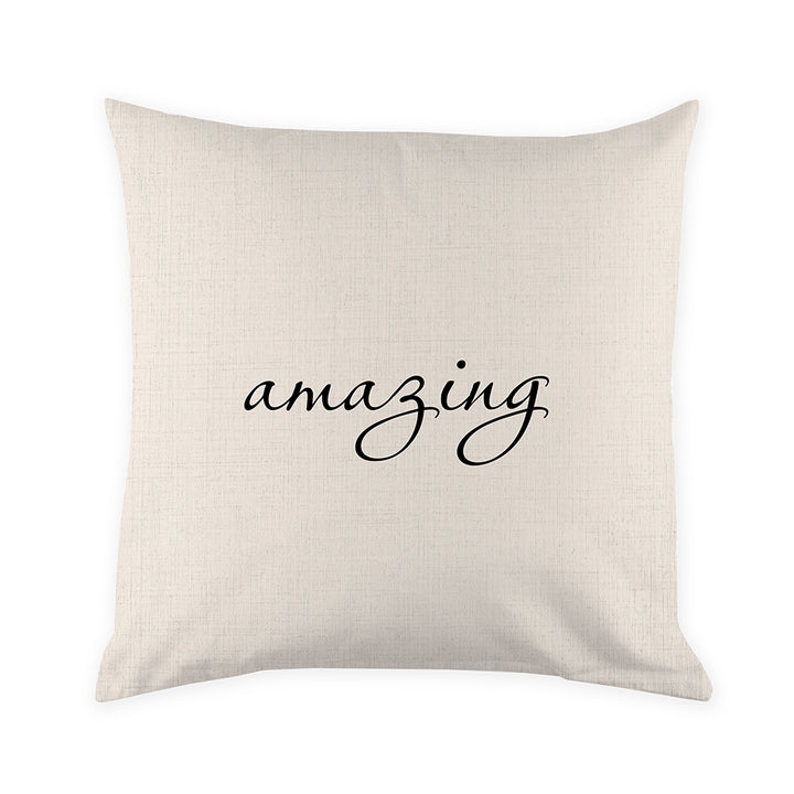 Personalised Empowering Word Cushion Cover in gift category 