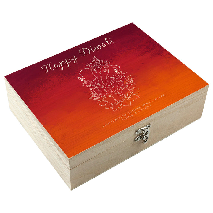 Personalised Diwali Ganesh Keepsake Box