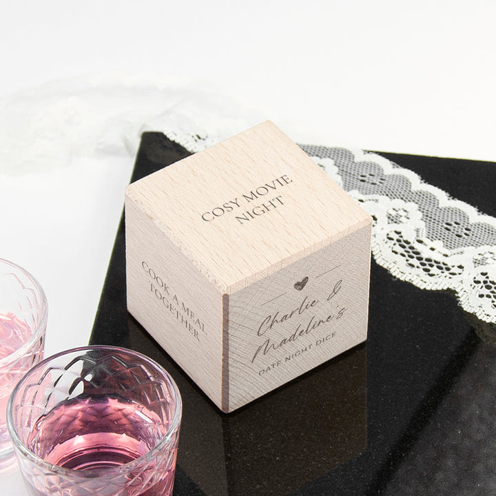 Personalised Date Night Novelty Dice