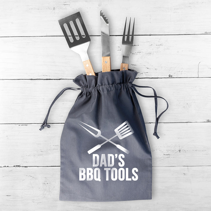Personalised Dad's BBQ Tool Kit