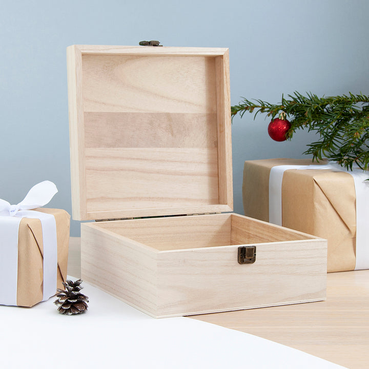 Personalised Festive Garland Christmas Eve Box