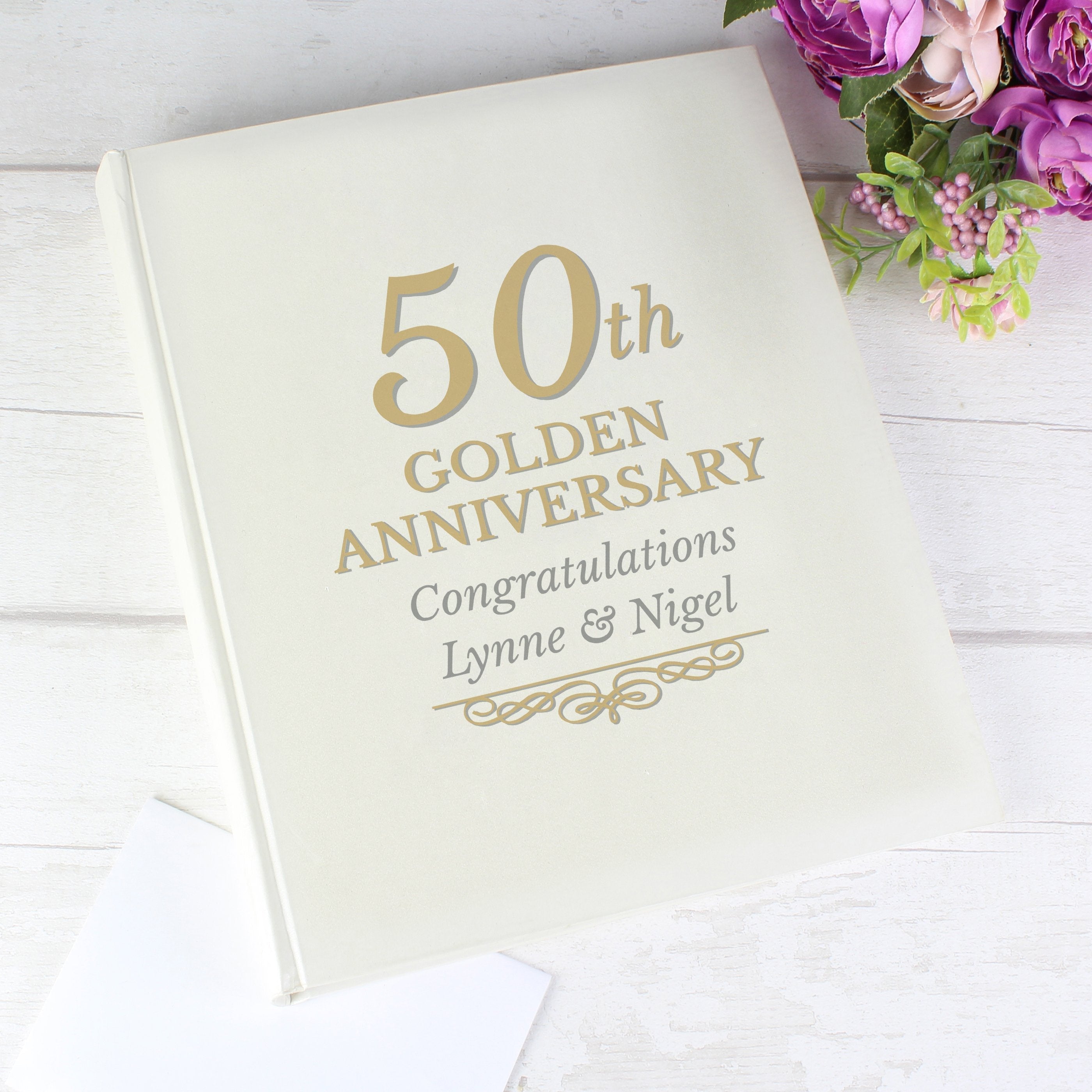 50th Wedding Anniversary Gifts for Parents, 50th Anniversary Decorations  for Party, Golden Anniversary 50 Year Gifts, 50th Anniversary Gifts for  Couples, Gift with 50th Anniversary Card, 7318 - Walmart.com