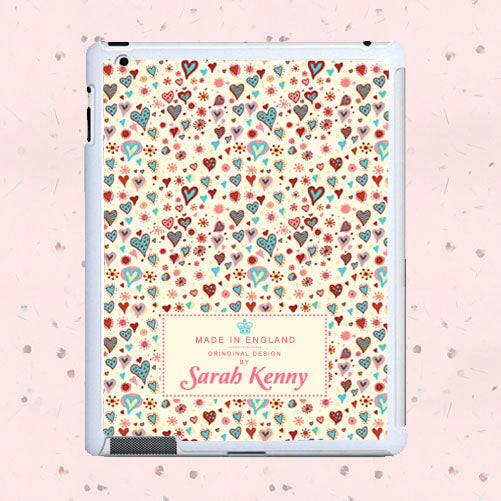 Thousand Hearts Personalised Tablet and iPad Case in gift category Personalised iPad Cases