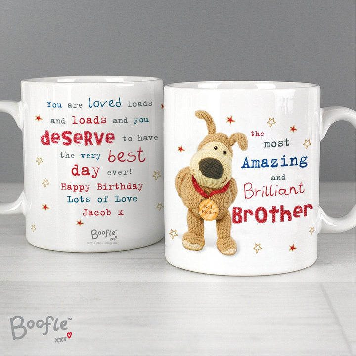 Personalised Boofle Medal Mug in gift category 