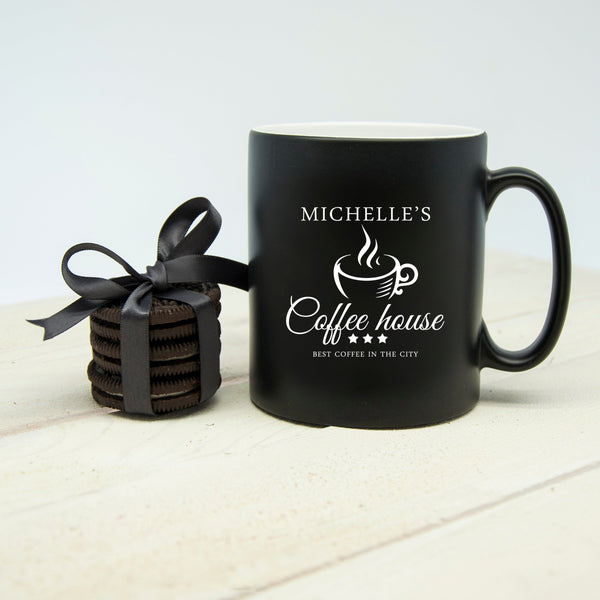 Silhouette Coffee House Mug in gift category Personalised Mugs