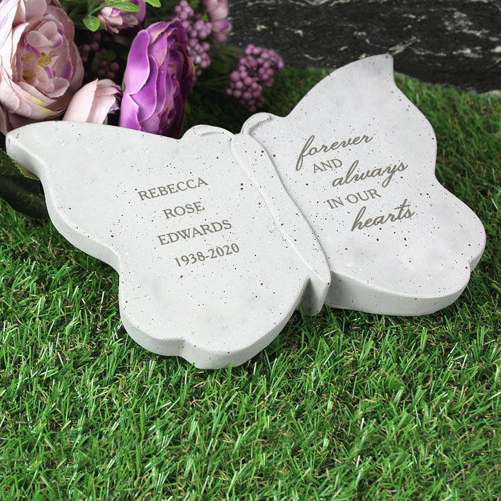 Personalised Forever and Always Memorial Butterfly