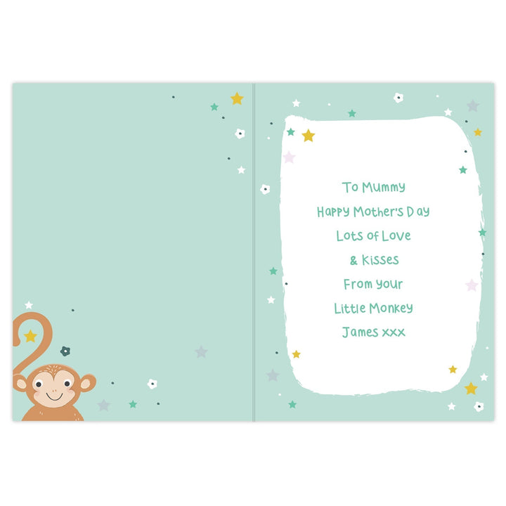 Buy Personalised From Your Cheeky Monkey Card available now at www.giftsfinder.co.uk