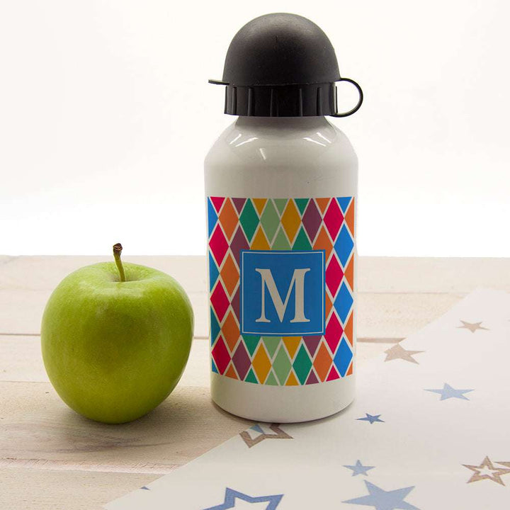 Buy Personalised Girl's Stain Glass Window Water Bottle from www.giftsfinder.co.uk