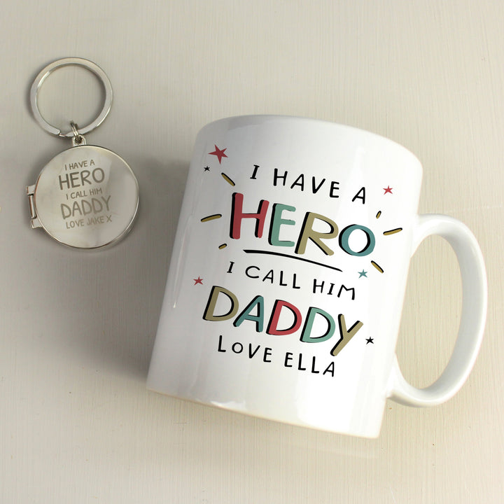 Buy Personalised I Have A Hero Mug available now at www.giftsfinder.co.uk