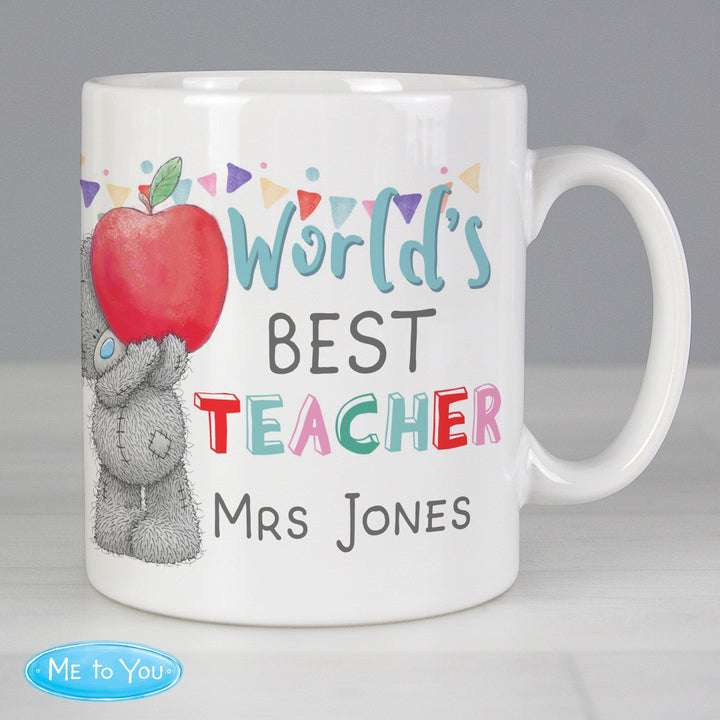 Buy Personalised Me to You World's Best Teacher Mug available now at www.giftsfinder.co.uk