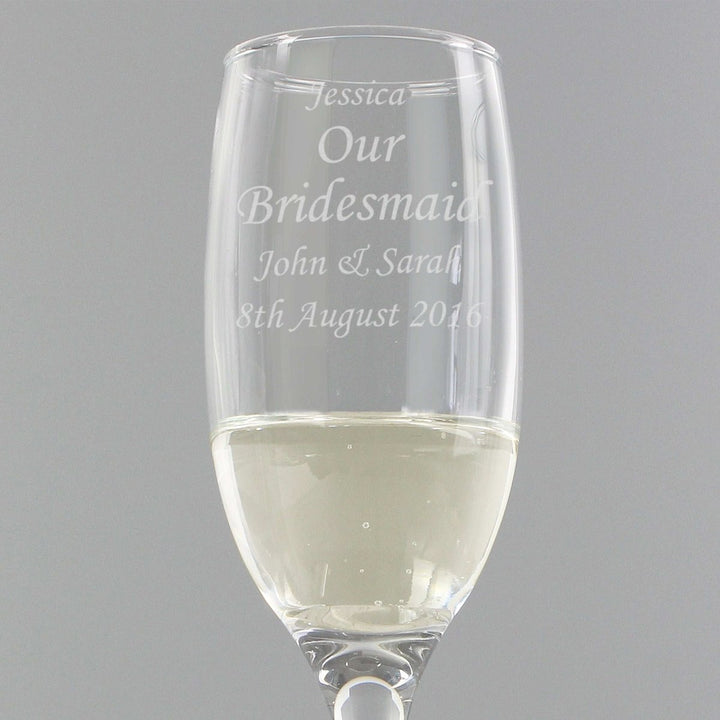 Buy Personalised Message Engraved Glass Champagne Flute from www.giftsfinder.co.uk