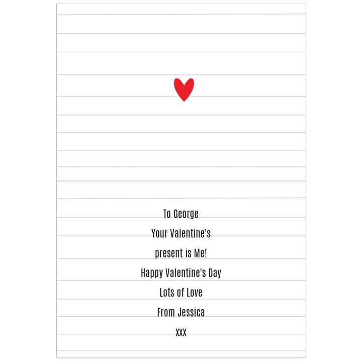 Personalised Naughty 'To Do' List Card