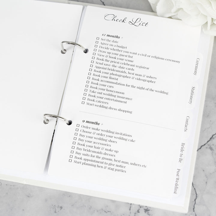 Buy Personalised Our Greatest Adventure Wedding Planner at www.giftsfinder.co.uk