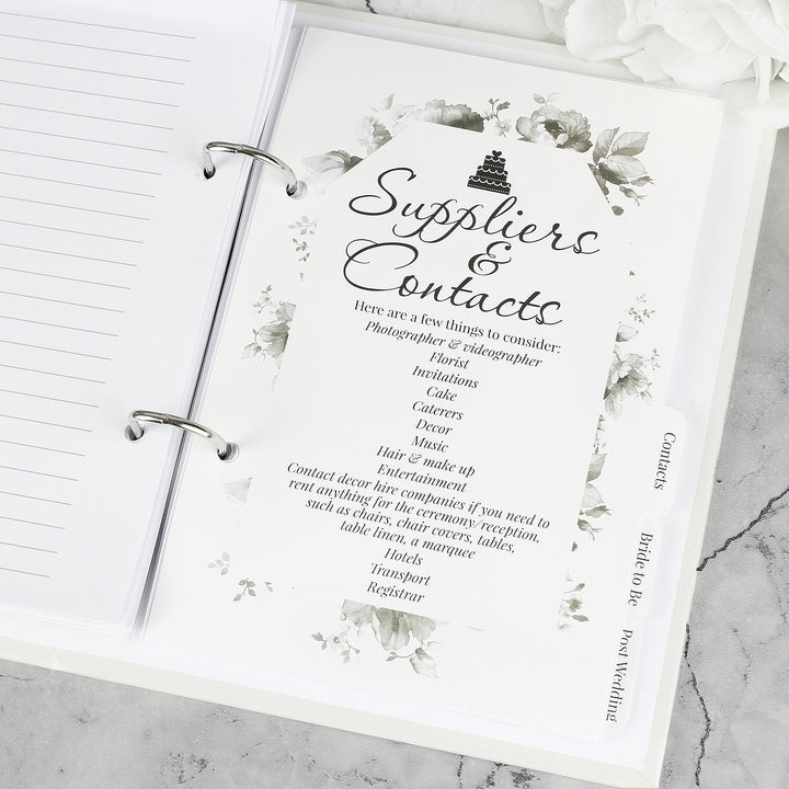 Personalised Our Greatest Adventure Wedding Planner - part of the Gifts Finder Personalised Wedding Planners collection