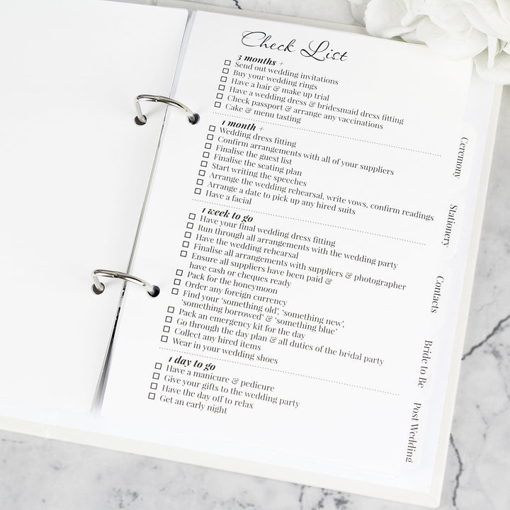 Buy Personalised Our Greatest Adventure Wedding Planner at www.giftsfinder.co.uk