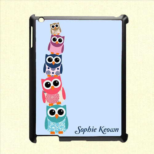 Personalised Owlie Tablet and iPad Case in gift category Personalised iPad Cases