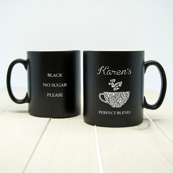 Silhouette Perfect Blend Mug in gift category Personalised Mugs