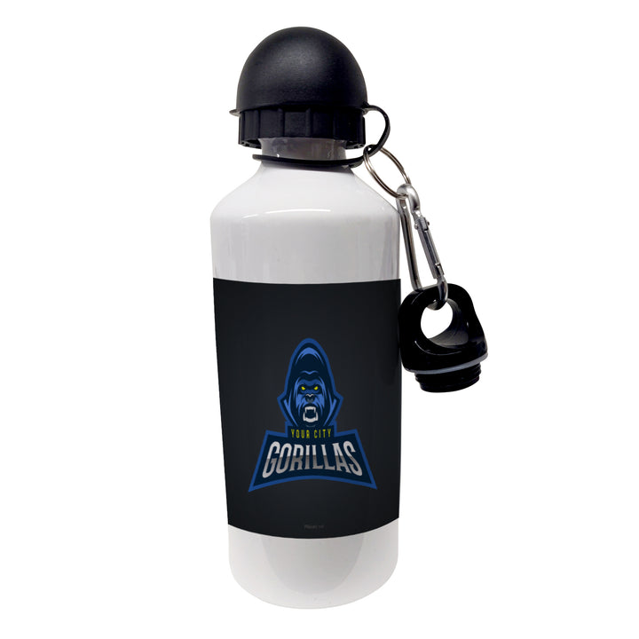 Buy Personalised Photo Kids Water Bottle - Black at www.giftsfinder.co.uk