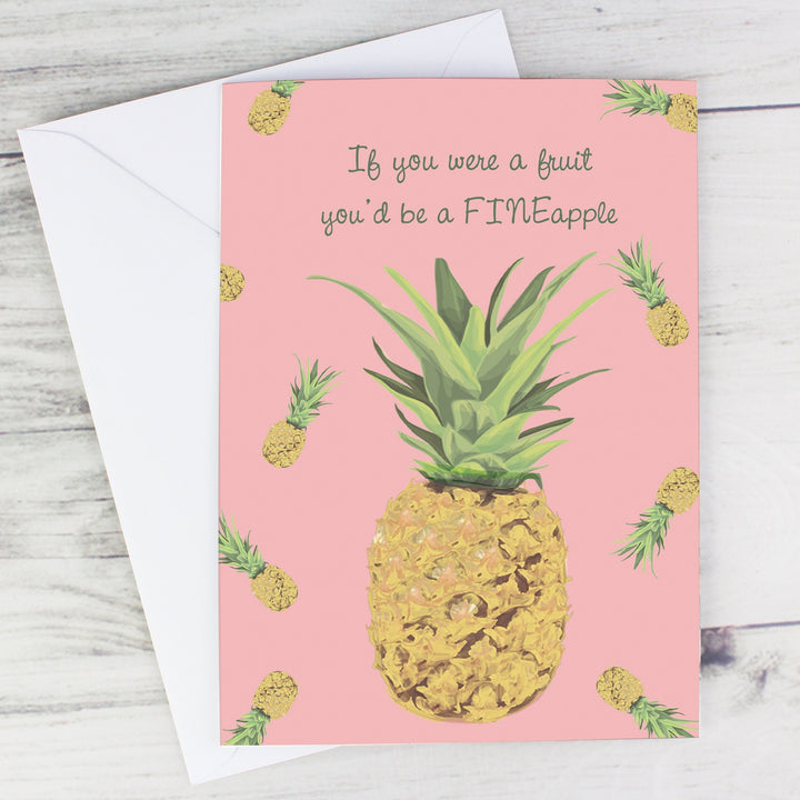 Personalised Pineapple Card