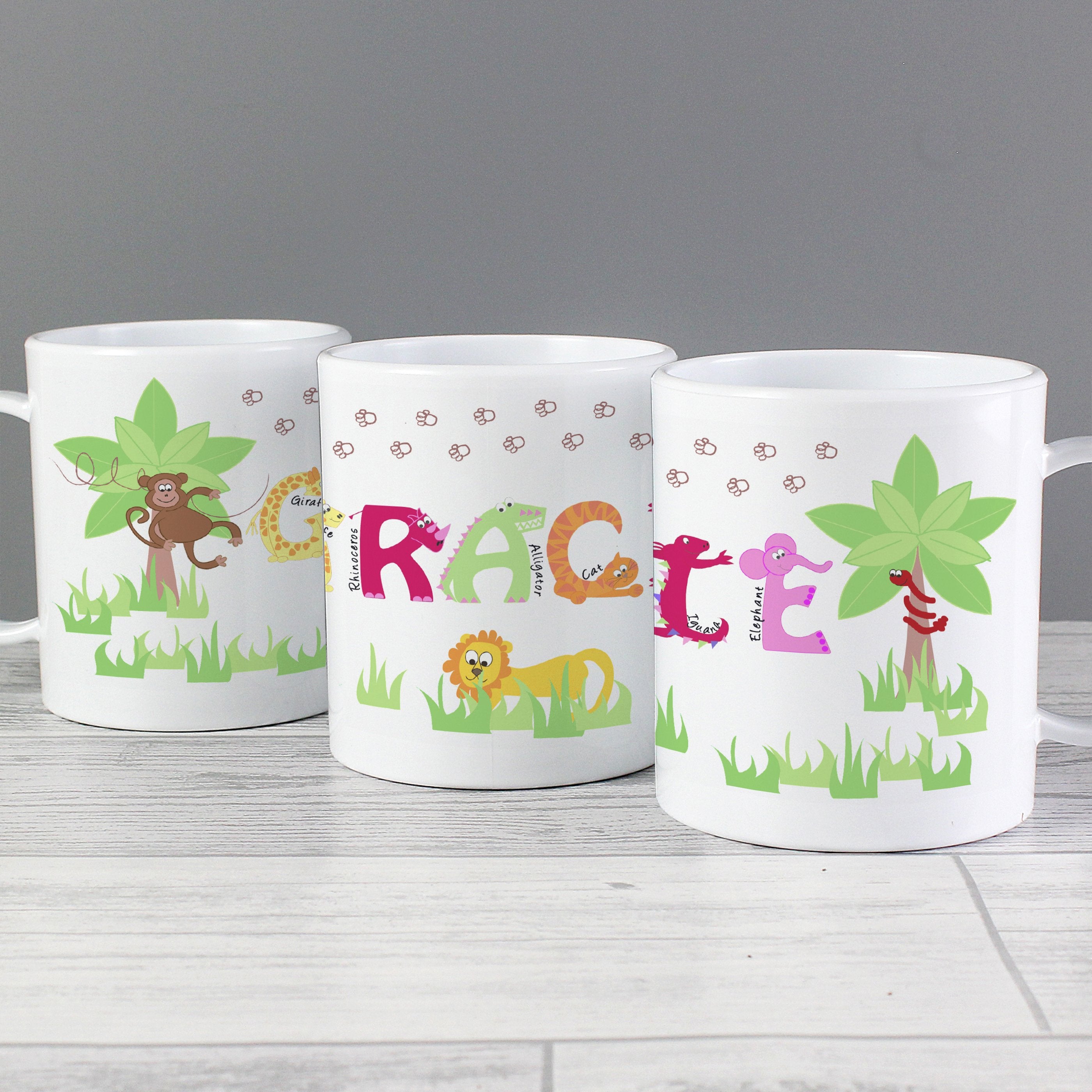 https://www.giftsfinder.co.uk/cdn/shop/files/personalised-pink-animal-alphabet-plastic-cup-mug-41694989582611.jpg?v=1693235268