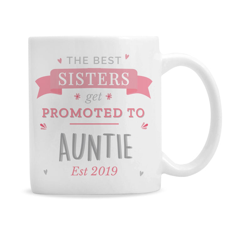 Buy Personalised Pink Promoted To Mug at www.giftsfinder.co.uk