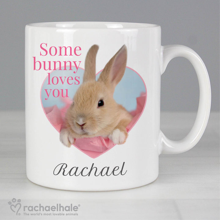 Personalised Rachael Hale 'Some Bunny' Mug in gift category 