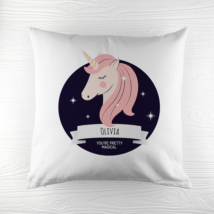 Personalised Sparkle Squad Twilight Cushion Cover in gift category Personalised Cushion Covers