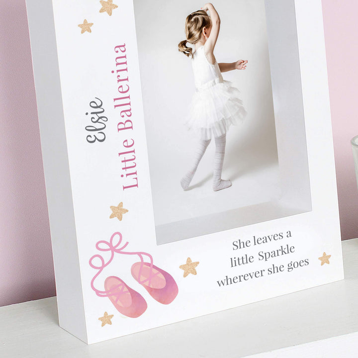 Personalised Swan Lake Ballet 7x5 Box Photo Frame in gift category 