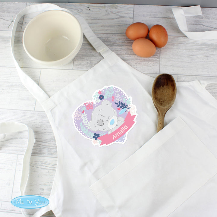 Personalised Tiny Tatty Teddy Children's Apron in gift category Personalised Children's Aprons