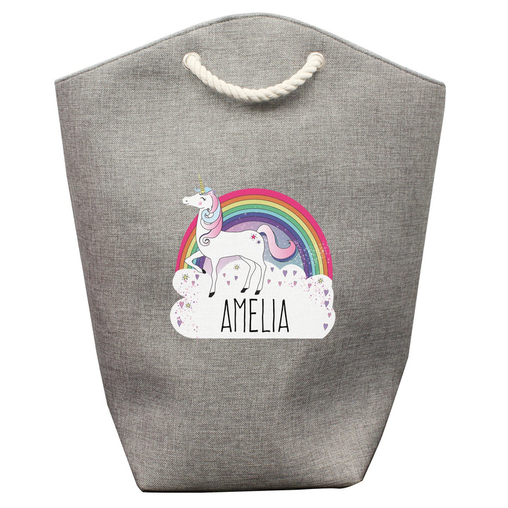 Personalised Unicorn Storage Bag in gift category 